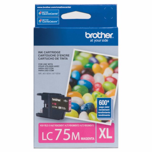 Brother LC-75MS ink cartridge Original High (XL) Yield Magenta