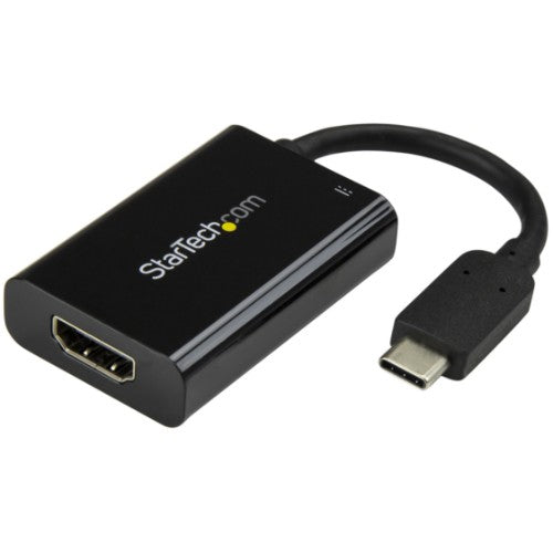 StarTech.com CDP2HDUCP USB graphics adapter 3840 x 2160 pixels Black