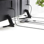 StarTech.com TB3DK2DHV laptop dock/port replicator Wired Thunderbolt 3 Gray