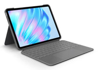 Logitech Combo Touch for iPad Air 11-inch (M2 & M3), iPad Air (5th gen) QWERTY English Smart Connector Gray