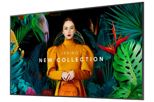 Samsung LH43QHCEBGC Digital signage flat panel 43" Wi-Fi 700 cd/m² 4K Ultra HD Black Built-in processor Tizen 24/7