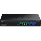 Trendnet TPE-BG5062 network switch Unmanaged 2.5G Ethernet (100/1000/2500) Power over Ethernet (PoE) Black