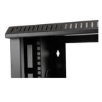 StarTech.com RK619WALL rack cabinet 6U Wall mounted rack Black