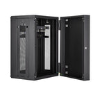 StarTech.com RK1820WALHM rack cabinet 18U Wall mounted rack Black