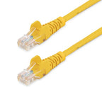 StarTech.com 10 ft Yellow Snagless Category 5e (350 MHz) UTP Patch Cable networking cable 120.1" (3.05 m)
