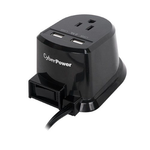 CyberPower CSP105U surge protector Black 1 AC outlet(s) 125 V 59.1" (1.5 m)
