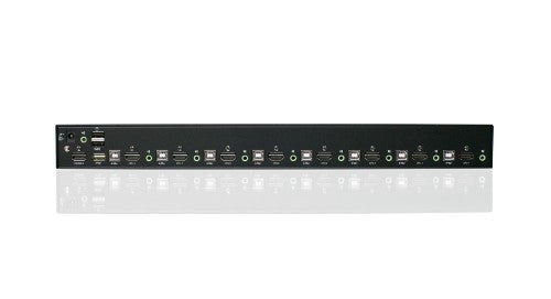 iogear GCS1808H KVM switch Rack mounting Black