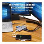 Tripp Lite U442-DOCK8G-GG laptop dock/port replicator Wired USB 3.2 Gen 1 (3.1 Gen 1) Type-C Black, Gray