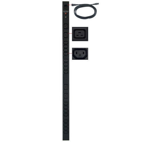 CyberPower PDU20BVHVIEC20F power distribution unit (PDU) 20 AC outlet(s) 0U Black