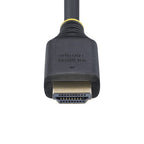 StarTech.com HDMI2-CABLE-4K60-1F HDMI cable 11.8" (0.3 m) HDMI Type A (Standard) Black
