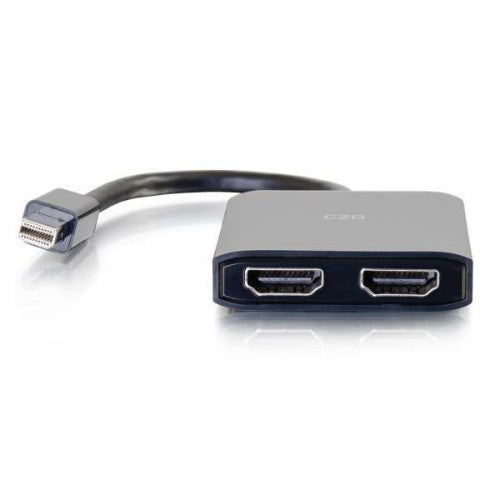 C2G 54292 video cable adapter Mini DisplayPort 2 x HDMI + USB Micro-B Black
