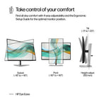 HP Series 5 Pro 27 inch QHD USB-C Monitor - 527pu