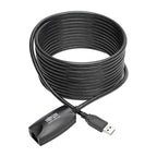 Tripp Lite U330-05M USB cable USB 3.2 Gen 1 (3.1 Gen 1) 192.1" (4.88 m) USB A Black