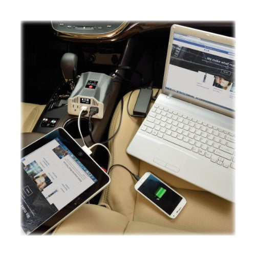 Tripp Lite PV400USB power adapter/inverter Auto 400 W Silver