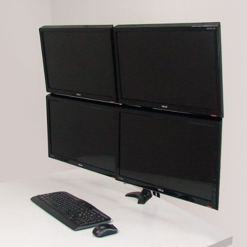 Amer Networks AMR4P monitor mount / stand 24" Clamp Black