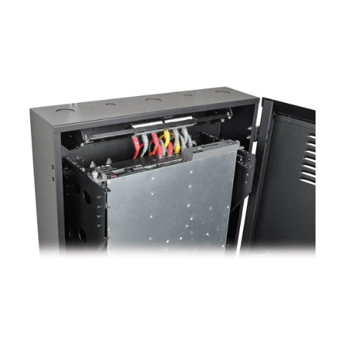 Tripp Lite SRWF4U36 rack cabinet 4U Wall mounted rack Black