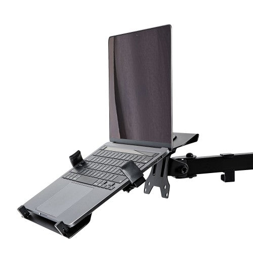 StarTech.com LAPTOP-ARM-TRAY laptop stand Laptop arm Black