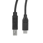 StarTech.com USB2CB3M USB cable USB 2.0 118.1" (3 m) USB C USB B Black