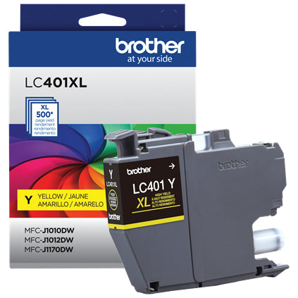 Brother LC401XLYS ink cartridge 1 pc(s) Original High (XL) Yield Yellow