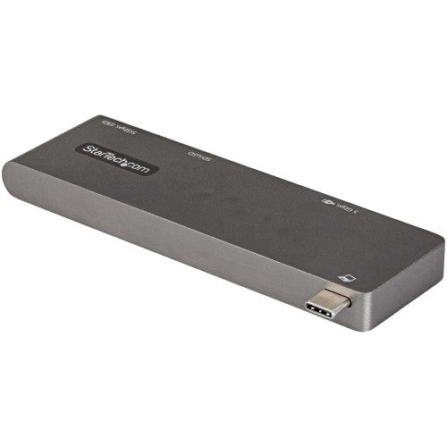 StarTech.com DKT30CMHSDPD laptop dock/port replicator Docking USB 3.2 Gen 1 (3.1 Gen 1) Type-C Black, Gray
