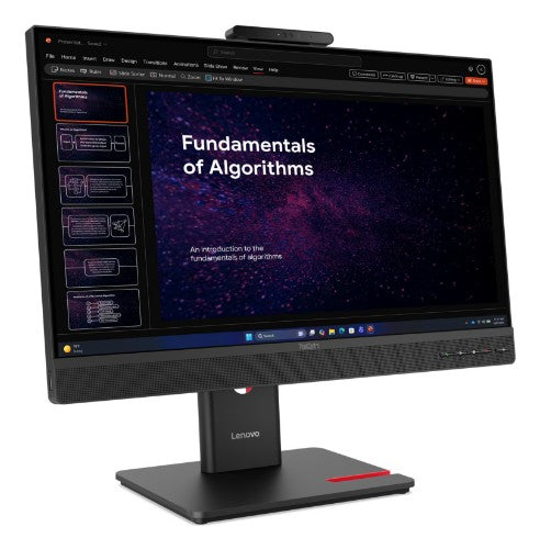 Lenovo ThinkCentre TIO24 Gen6 computer monitor 23.8" 1920 x 1080 pixels Full HD LED Touchscreen Black