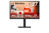 LG 27BA750-B computer monitor 27" 1920 x 1080 pixels Full HD LCD Black
