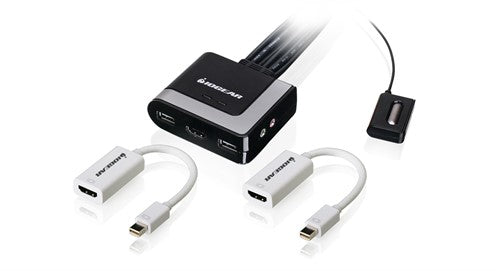 iogear GCS62HMDPKIT KVM switch Black,Grey