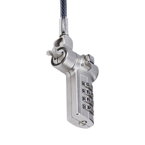 StarTech.com UNIVCS-LAPTOP-LOCK cable lock Black, Silver 78.7" (2 m)