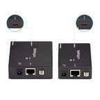 StarTech.com ST121HDBTE AV extender AV transmitter & receiver Black