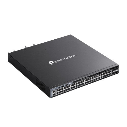 TP-Link Omada SG6654XHP network switch Managed L3 Gigabit Ethernet (10/100/1000) Power over Ethernet (PoE) 1U Black