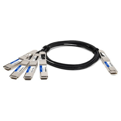 AddOn Networks DAC-Q56DD-4Q56-2M-AO InfiniBand/fibre optic cable 78.7" (2 m) 4xQSFP56 QSFP-DD Black, Silver
