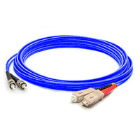 AddOn Networks ADD-ST-SC-3M6MMF-BE InfiniBand/fibre optic cable 118.1" (3 m) CMR Blue