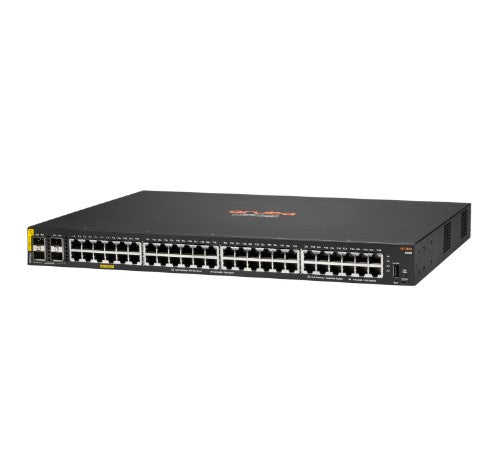 HPE Aruba Networking CX 6100 48G Class4 PoE 4SFP+ 740W Managed L3 Gigabit Ethernet (10/100/1000) Power over Ethernet (PoE) 1U