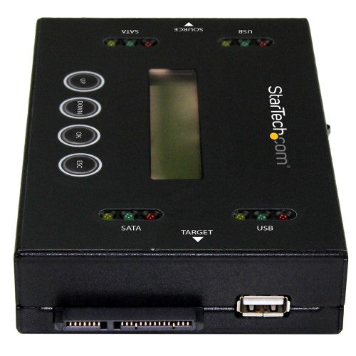 StarTech.com SU2DUPERA11 media duplicator HDD duplicator 2 copies Black
