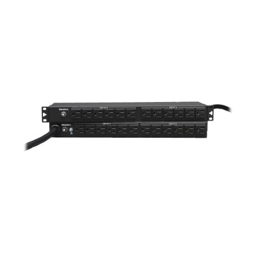 Tripp Lite PDU2430 power distribution unit (PDU) 24 AC outlet(s) 1U Black