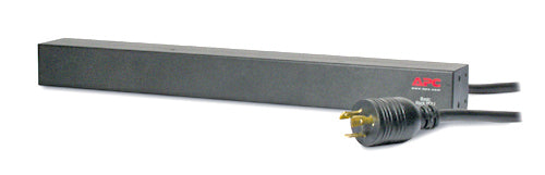 APC Rack PDU, Basic, 1U, 16A, 208V power distribution unit (PDU) Black