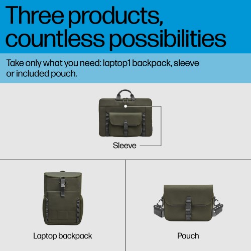 HP 15.6-inch Modular Laptop Backpack