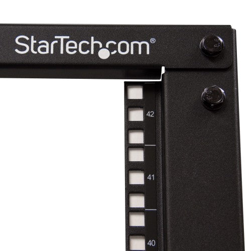 StarTech.com 4POSTRACK42 rack cabinet 42U Freestanding rack Black