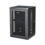 StarTech.com RK1820WALHM rack cabinet 18U Wall mounted rack Black