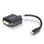 C2G 54311 video cable adapter 7.87" (0.2 m) Mini DisplayPort DVI-D Black