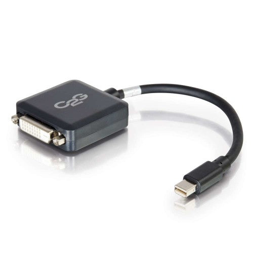 C2G 54311 video cable adapter 7.87" (0.2 m) Mini DisplayPort DVI-D Black