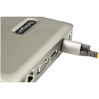 StarTech.com DKM30CHDPD laptop dock/port replicator Wired USB 3.2 Gen 1 (3.1 Gen 1) Type-C Gray