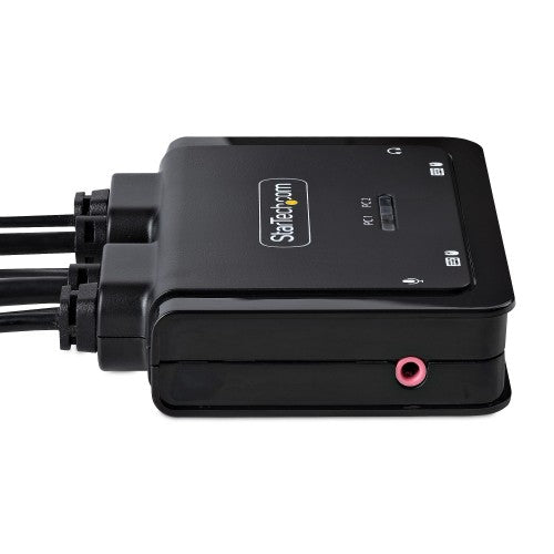 StarTech.com C2-H46-UAC-CBL-KVM KVM switch Black