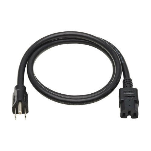 Tripp Lite P019-008 power cable Black 96.1" (2.44 m) NEMA 5-15P C15 coupler