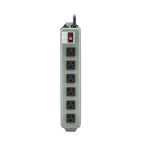 Tripp Lite UL24CB-15 surge protector Black, Gray 6 AC outlet(s) 120 V 180" (4.57 m)