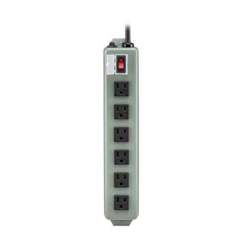 Tripp Lite UL24CB-15 surge protector Black, Gray 6 AC outlet(s) 120 V 180" (4.57 m)