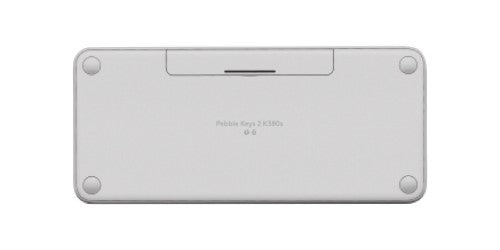 Logitech Pebble Keys 2 K380s keyboard Universal Bluetooth QWERTY English White