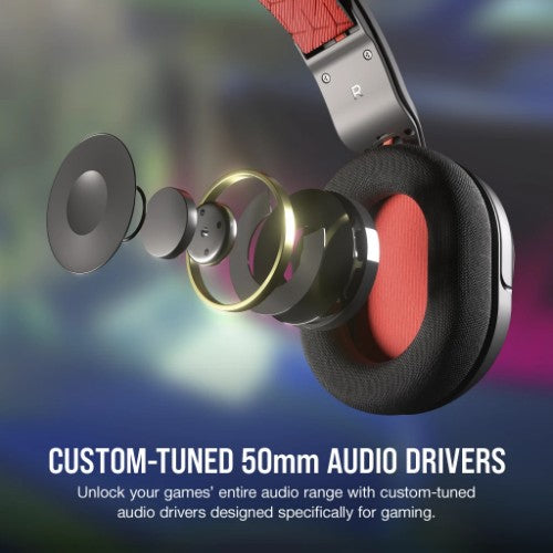 Corsair HS35 v2 Headset Wired Head-band Gaming Carbon