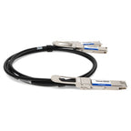 AddOn Networks DAC-Q56DD-2Q28-2M-AO InfiniBand/fibre optic cable 78.7" (2 m) 2xQSFP28 QSFP-DD Black, Silver