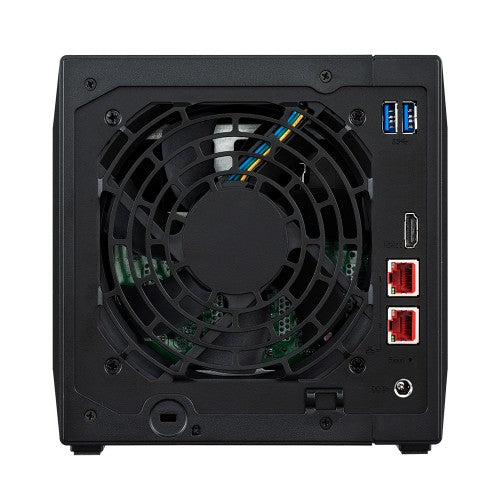 Asustor AS5404T NAS/storage server Intel® Celeron® N5105 4 GB DDR4 0 TB ADM Black
